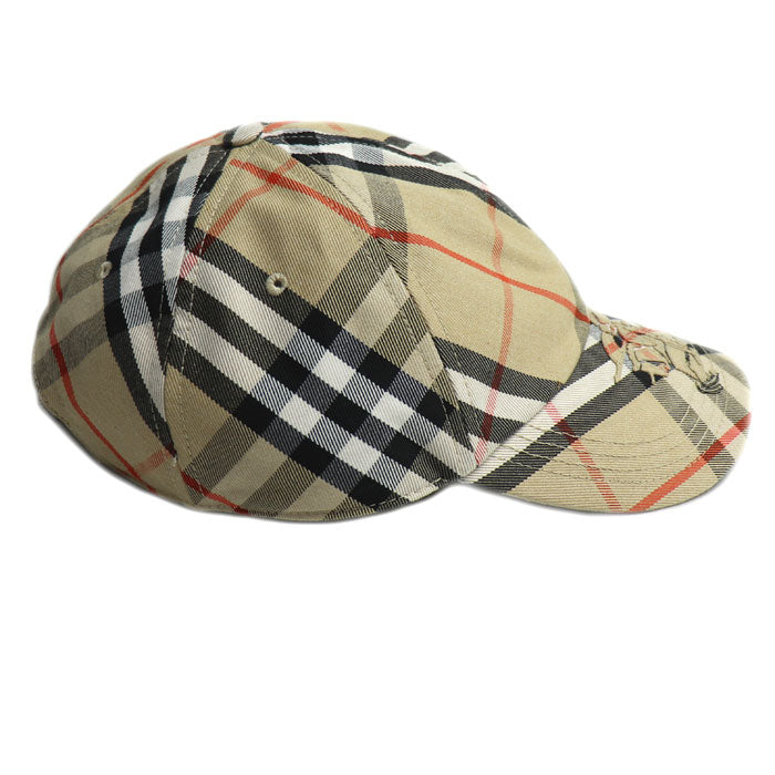 BURBERRY バーバリー ノバチェック キャップ ベージュ 8085723 L ユニセックス【中古】【美品】