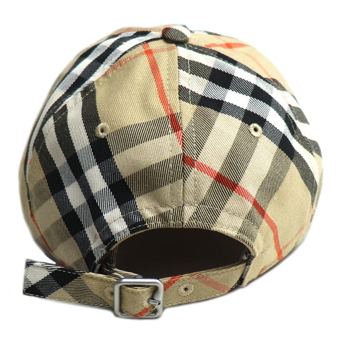 BURBERRY バーバリー ノバチェック キャップ ベージュ 8085723 L ユニセックス【中古】【美品】