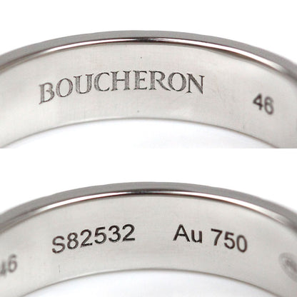 Boucheron ブシュロン K18WG ホワイトゴールド キャトル ラディアント リング・指輪 JAL00250 6号 46 3.9g レディース【中古】【美品】