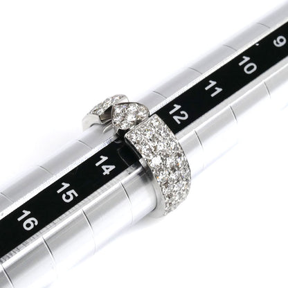 PIAGET ピアジェ K18WG ホワイトゴールド ジュリエット ハート ダイヤ リング・指輪 ダイヤモンド 13号 54 8.8g レディース【中古】【美品】