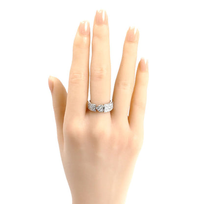PIAGET ピアジェ K18WG ホワイトゴールド ジュリエット ハート ダイヤ リング・指輪 ダイヤモンド 13号 54 8.8g レディース【中古】【美品】