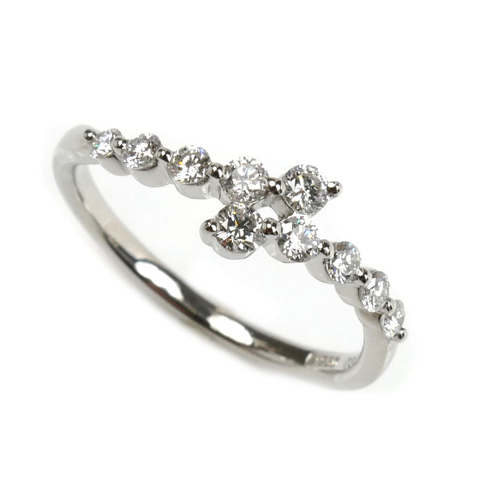 Vendome Aoyama ヴァンドーム青山 Pt950プラチナ リング・指輪 ダイヤモンド0.36ct 13号 2.9g レディース【中古】