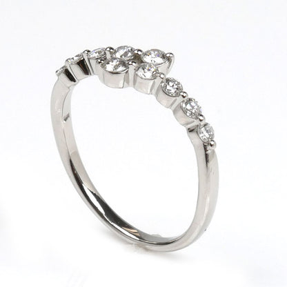 Vendome Aoyama ヴァンドーム青山 Pt950プラチナ リング・指輪 ダイヤモンド0.36ct 13号 2.9g レディース【中古】