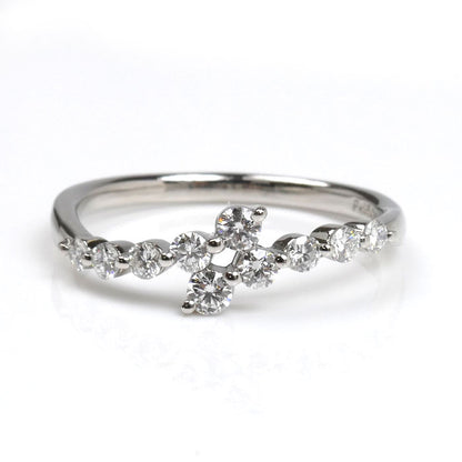 Vendome Aoyama ヴァンドーム青山 Pt950プラチナ リング・指輪 ダイヤモンド0.36ct 13号 2.9g レディース【中古】