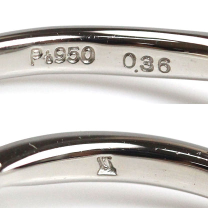 Vendome Aoyama ヴァンドーム青山 Pt950プラチナ リング・指輪 ダイヤモンド0.36ct 13号 2.9g レディース【中古】