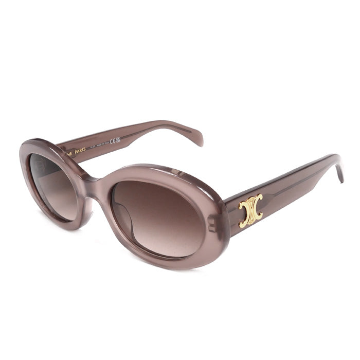 CELINE セリーヌ トリオンフ サングラス クリアパープル CL40194U 45F 52□22 145 レディース【中古】