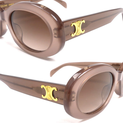 CELINE セリーヌ トリオンフ サングラス クリアパープル CL40194U 45F 52□22 145 レディース【中古】