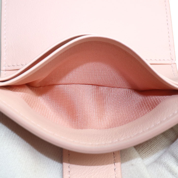 Salvatore Ferragamo サルヴァトーレフェラガモ ガンチーニ カードケース Hug ライトピンク 220552 レディース【未使用】【買取品】