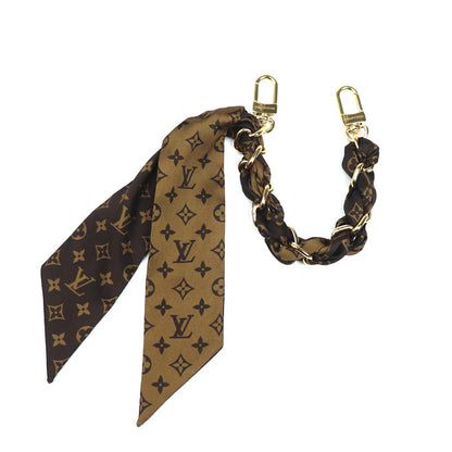 LOUIS VUITTON ルイ・ヴィトン GP シルク バッグチャーム チェーン フラール チャーム M01354 BY0273 レディース【中古】【美品】