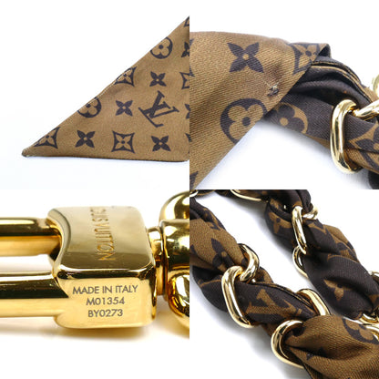 LOUIS VUITTON ルイ・ヴィトン GP シルク バッグチャーム チェーン フラール チャーム M01354 BY0273 レディース【中古】【美品】