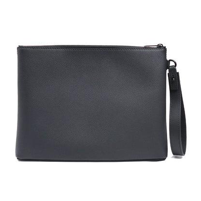 LOUIS VUITTON ルイ・ヴィトン テイクオフ ポーチ LVアエログラム ブラック M69837 ICチップ ユニセックス【中古】【美品】