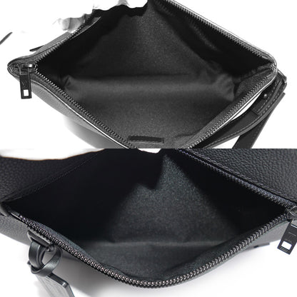 LOUIS VUITTON ルイ・ヴィトン テイクオフ ポーチ LVアエログラム ブラック M69837 ICチップ ユニセックス【中古】【美品】