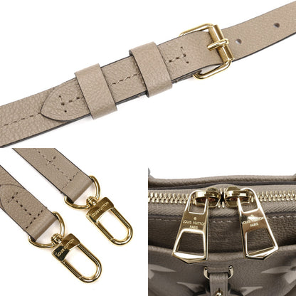 LOUIS VUITTON ルイ・ヴィトン バイカラー トリアノンPM 2Wayショルダーバッグ モノグラムアンプラント ベージュ M46585 ICチップ レディース【中古】【美品】