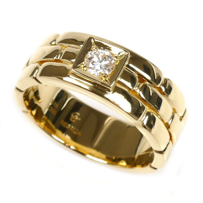 ゆきざき K18YG イエローゴールド レガリア リング・指輪 ダイヤモンド0.20ct 18号 12.8g メンズ【中古】【美品】