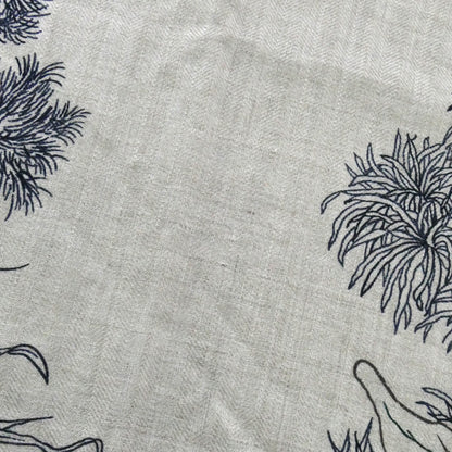 HERMES エルメス カレジュアン BOTANICO DI PALERMO パレルモの植物園にて ストール グリーン ヴェール・ロデン / ナチュラル / アンクル H244121S 05 レディース【中古】【美品】