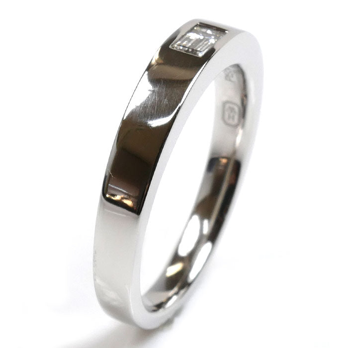 HARRY WINSTON ハリーウィンストン Pt950プラチナ ワンバケット ダイヤ リング・指輪 WBDPBGBZS20 ダイヤモンド 16号 8.0g レディース【中古】【美品】