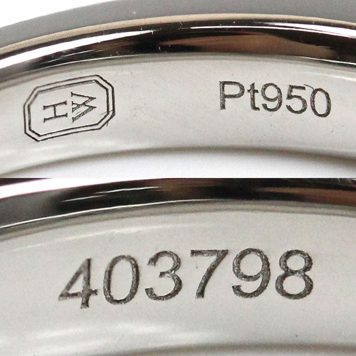 HARRY WINSTON ハリーウィンストン Pt950プラチナ ワンバケット ダイヤ リング・指輪 WBDPBGBZS20 ダイヤモンド 16号 8.0g レディース【中古】【美品】