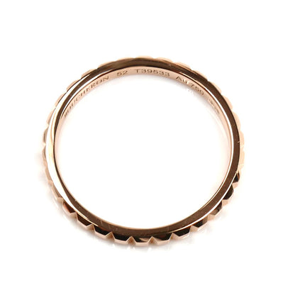 Boucheron ブシュロン K18PG ピンクゴールド クルドパリ スモール リング・指輪 JAL01164 12号 52 2.0g レディース【中古】【美品】