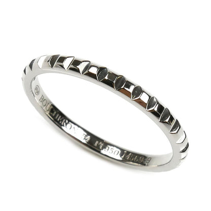 Boucheron ブシュロン Pt950プラチナ クルドパリ スモール リング・指輪 JAL01160 14号 54 2.8g レディース【中古】【美品】