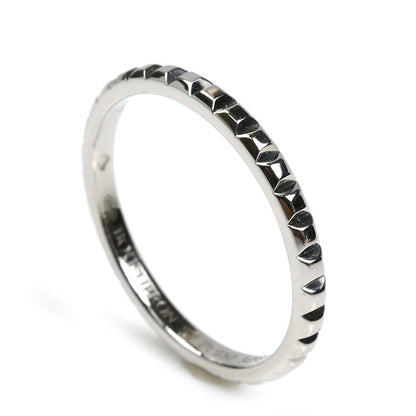 Boucheron ブシュロン Pt950プラチナ クルドパリ スモール リング・指輪 JAL01160 14号 54 2.8g レディース【中古】【美品】