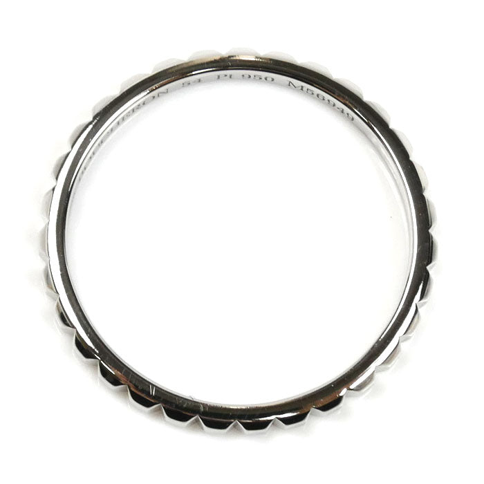 Boucheron ブシュロン Pt950プラチナ クルドパリ スモール リング・指輪 JAL01160 14号 54 2.8g レディース【中古】【美品】