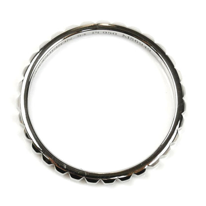 Boucheron ブシュロン Pt950プラチナ クルドパリ スモール リング・指輪 JAL01160 14号 54 2.8g レディース【中古】【美品】