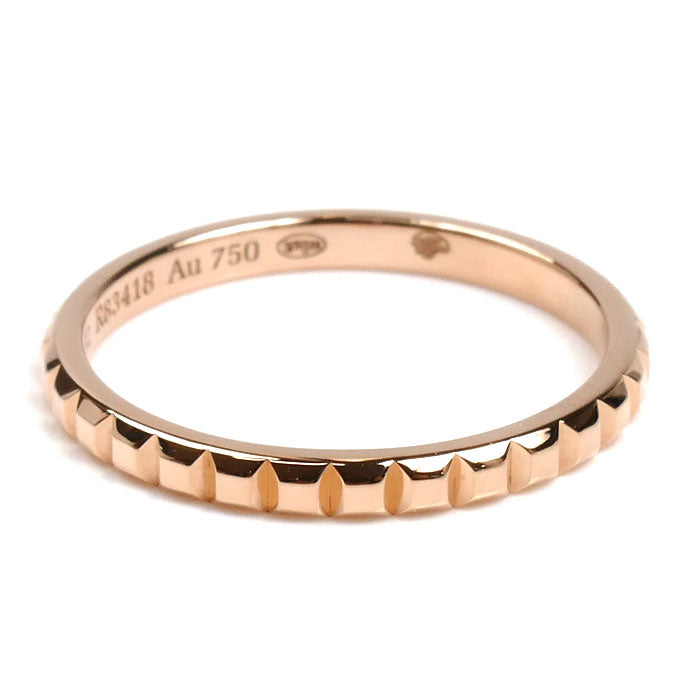 Boucheron ブシュロン K18PG ピンクゴールド クルドパリ リング・指輪 JAL01164 12号 52 2.0g レディース【中古】【美品】