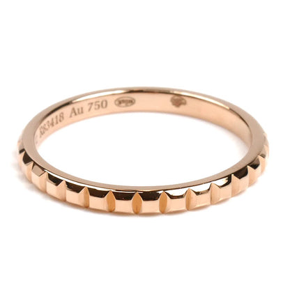 Boucheron ブシュロン K18PG ピンクゴールド クルドパリ リング・指輪 JAL01164 12号 52 2.0g レディース【中古】【美品】