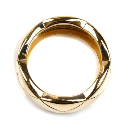 CHANEL シャネル K18YG イエローゴールド ココクラッシュ ラージ リング・指輪 J10574 12号 52 11.7g レディース【中古】【美品】