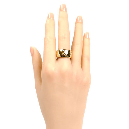 CHANEL シャネル K18YG イエローゴールド ココクラッシュ ラージ リング・指輪 J10574 12号 52 11.7g レディース【中古】【美品】
