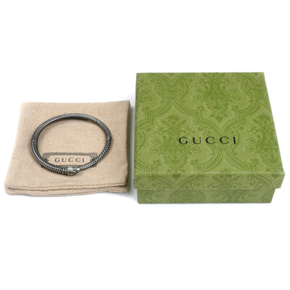 GUCCI グッチ シルバー925 スネーク バングル バングル 
19 47.7g メンズ【中古】