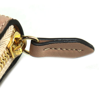 JIMMY CHOO ジミーチュウ PIPPA ピッパ JCロゴ 長財布 ラウンドファスナー ピンクベージュ レディース【中古】【美品】