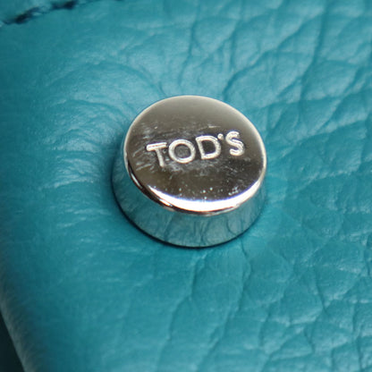 TOD’S トッズ マイクロ Tタイムレス 2Wayショルダーバッグ バーガンディグリーン XBWAPAT9000QRI 7O98 レディース【中古】【美品】