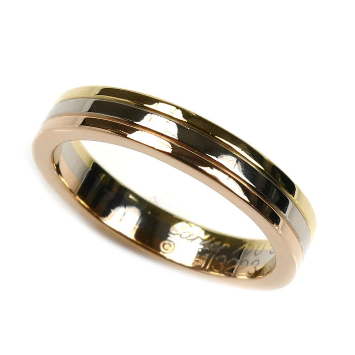 CARTIER カルティエ K18YG/PG/WG スリーカラー トリニティ ヴァンドーム リング・指輪 B4052250 10号 50 4.6g レディース【中古】【美品】