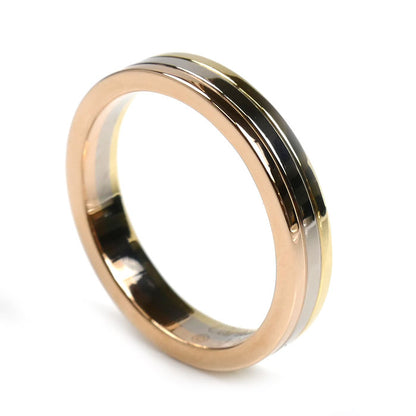 CARTIER カルティエ K18YG/PG/WG スリーカラー トリニティ ヴァンドーム リング・指輪 B4052250 10号 50 4.6g レディース【中古】【美品】