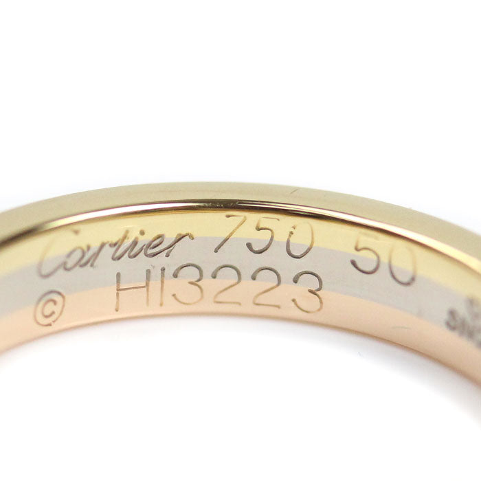 CARTIER カルティエ K18YG/PG/WG スリーカラー トリニティ ヴァンドーム リング・指輪 B4052250 10号 50 4.6g レディース【中古】【美品】