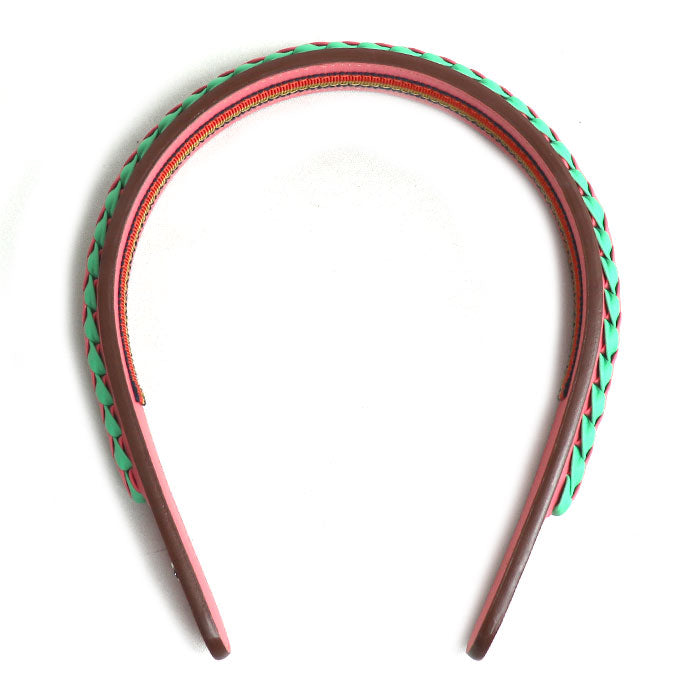 HERMES エルメス ヴォースイフト セリエ グレンダ ヘアバンド ヘアアクセサリー カチューシャ H231025G PCTU レディース【中古】【美品】