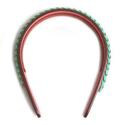 HERMES エルメス ヴォースイフト セリエ グレンダ ヘアバンド ヘアアクセサリー カチューシャ H231025G PCTU レディース【中古】【美品】