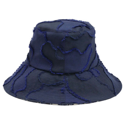 Dior ディオール ロゴ トロッター柄 オブリーク ハット バケットハット ネイビー 01CAM924I130 
57 レディース【中古】