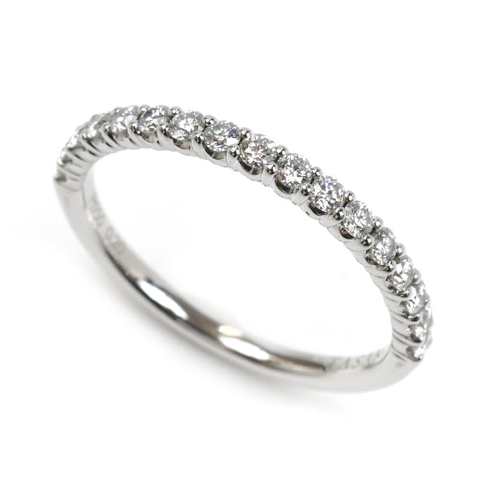 TASAKI タサキ Pt950プラチナ ブリッランテ ハーフエタニティ リング・指輪 RD-F2277 ダイヤモンド0.20ct 7号 1.9g レディース【中古】