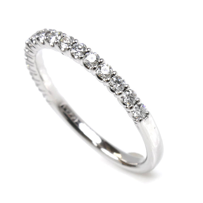TASAKI タサキ Pt950プラチナ ブリッランテ ハーフエタニティ リング・指輪 RD-F2277 ダイヤモンド0.20ct 7号 1.9g レディース【中古】