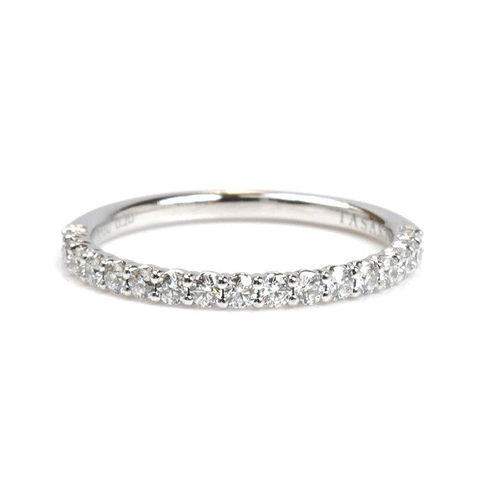 TASAKI タサキ Pt950プラチナ ブリッランテ ハーフエタニティ リング・指輪 RD-F2277 ダイヤモンド0.20ct 7号 1.9g レディース【中古】