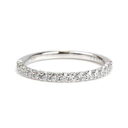 TASAKI タサキ Pt950プラチナ ブリッランテ ハーフエタニティ リング・指輪 RD-F2277 ダイヤモンド0.20ct 7号 1.9g レディース【中古】