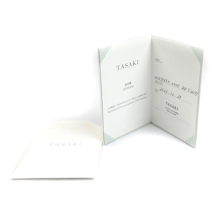 TASAKI タサキ Pt950プラチナ ブリッランテ ハーフエタニティ リング・指輪 RD-F2277 ダイヤモンド0.20ct 7号 1.9g レディース【中古】