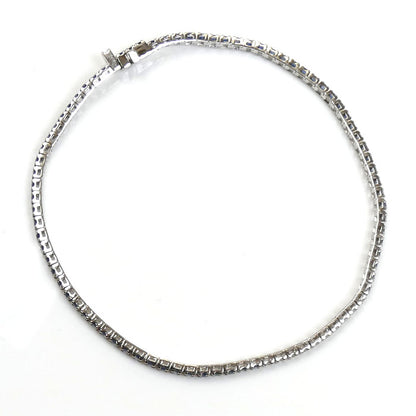 Damiani ダミアーニ K18WG ホワイトゴールド タイムレス クラッシコ アイスバーグ ブレスレット 20089703 サファイア ダイヤモンド 6.9g 19cm レディース【中古】【美品】