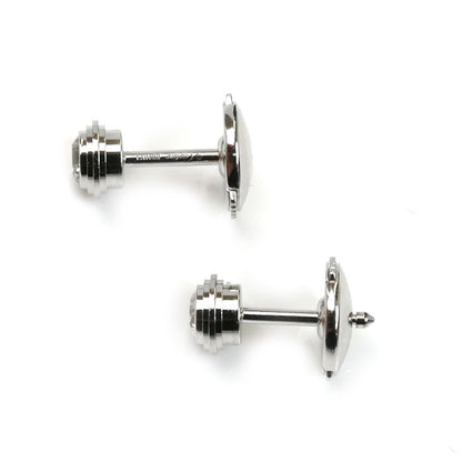 CARTIER カルティエ K18WG ホワイトゴールド ダムール MM ピアス B8041400 ダイヤモンド 2.1g レディース【中古】