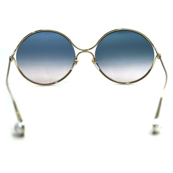 GUCCI グッチ インターロッキングG アンサンブル ロゴパール サングラス GG0253SA 003 60□20-135 レディース【中古】