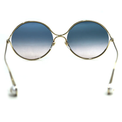 GUCCI グッチ インターロッキングG アンサンブル ロゴパール サングラス GG0253SA 003 60□20-135 レディース【中古】