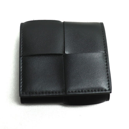 BOTTEGAVENETA ボッテガヴェネタ マキシイントレチャート カセット コインケース ブラック 679846VBWD28803 ユニセックス【中古】【美品】