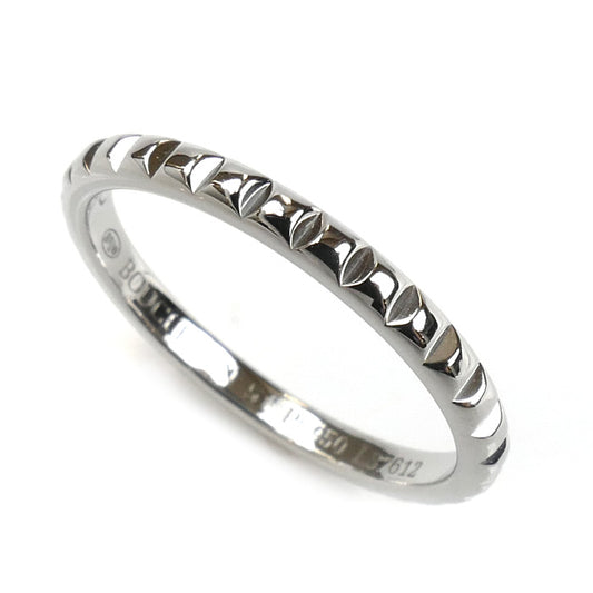Boucheron ブシュロン Pt950プラチナ クルドパリ スモール リング・指輪 JAL01160 11号 51 2.7g レディース【中古】【美品】